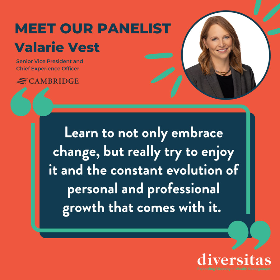 Meet our forum panelist Valarie Vest.