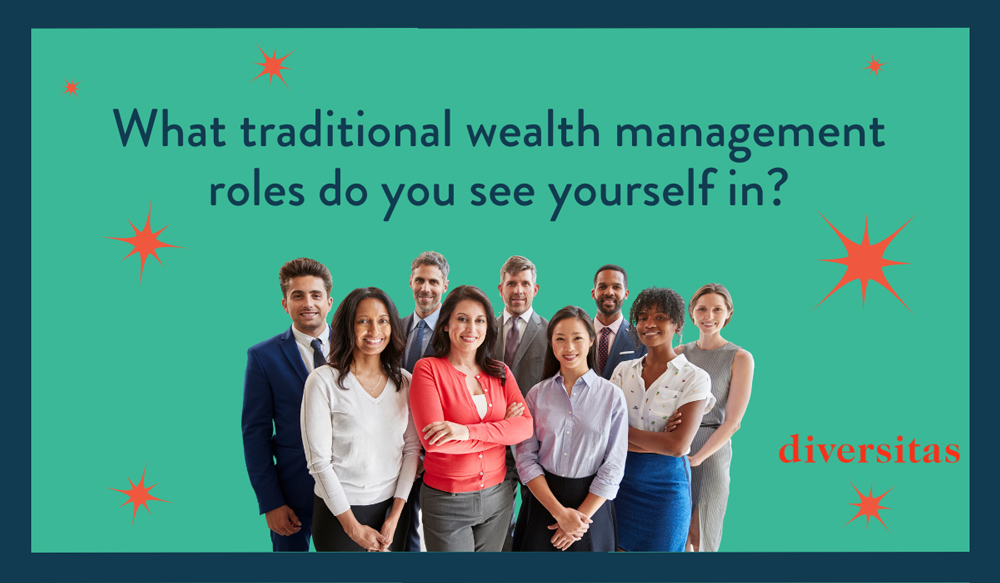 What traditional welath management roles do you see yourself in?